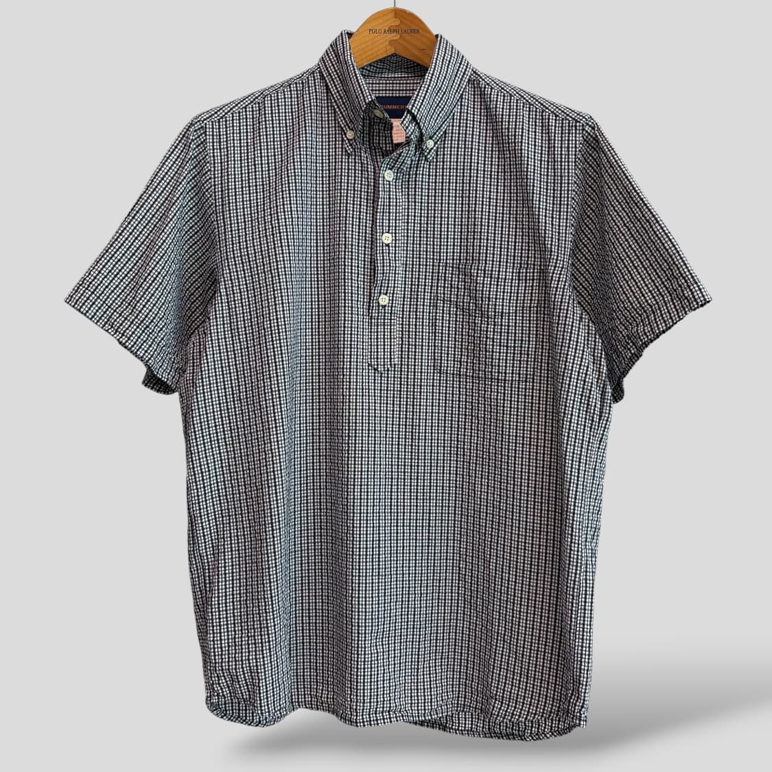 (M)BUMMERS 풀오버 시어서커 반팔셔츠 상품이미지1