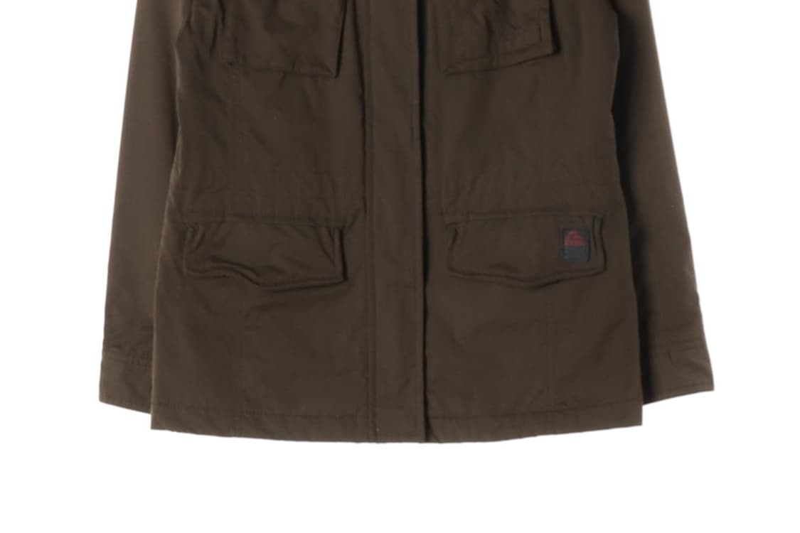 에비수 진 카키 브라운 패치 필드 자켓 M 상품이미지5