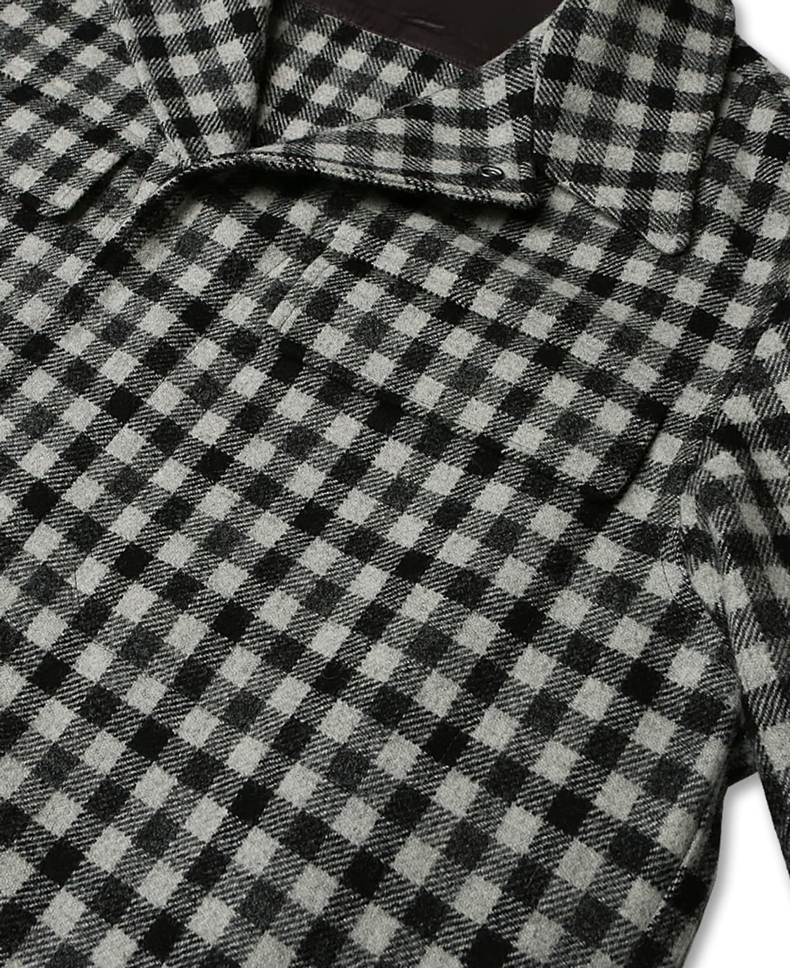 소버린 하우스 [Sovereign House] 플란넬 깅엄체크 셔츠 자켓 상품이미지3