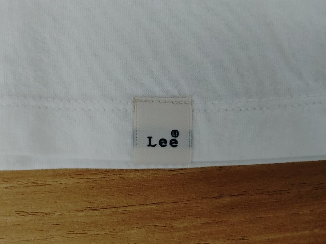 Lee 리 화이트 반팔 라운드티 상품이미지6
