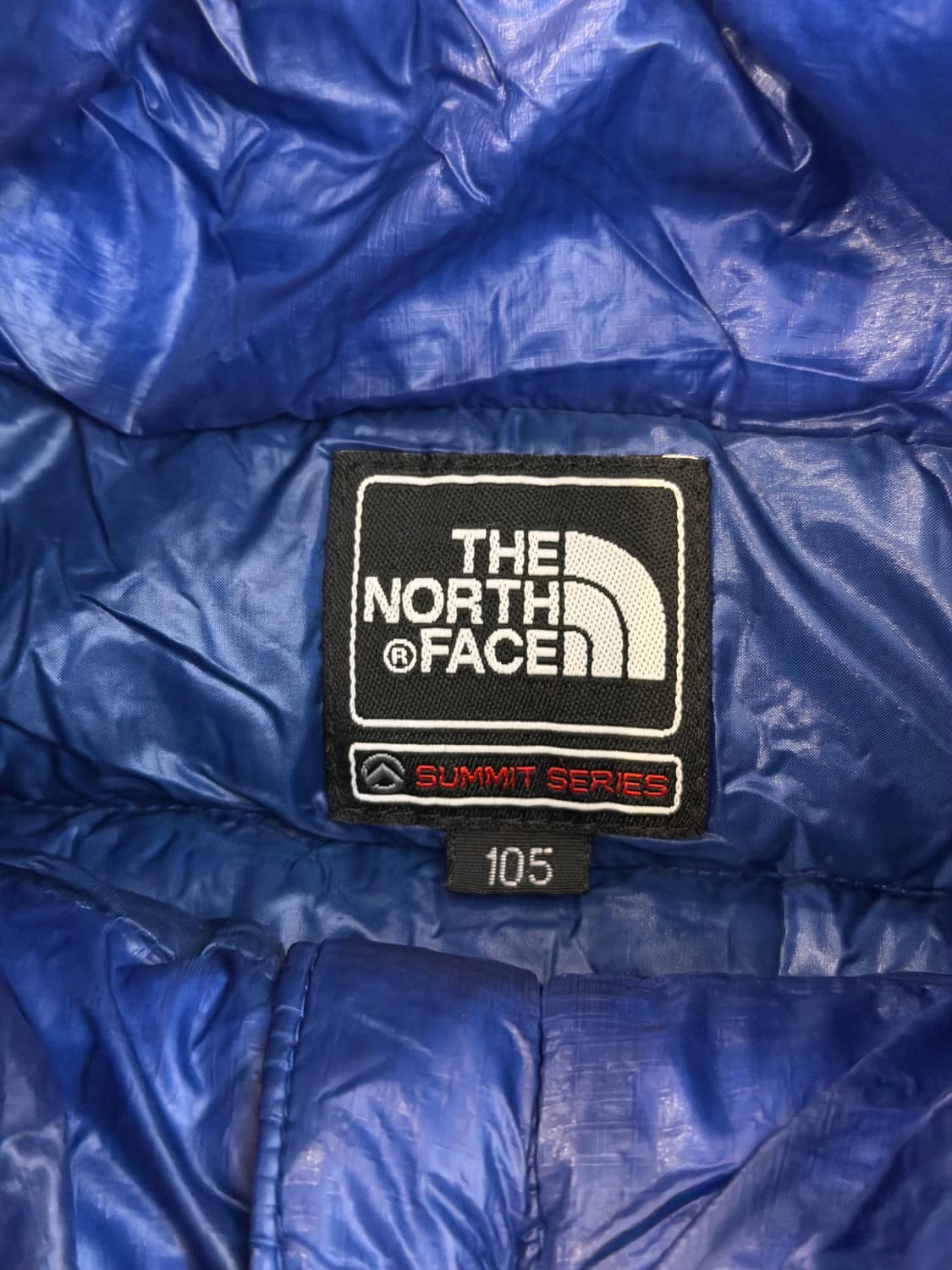 노스페이스 800필 퍼텍스 퀀텀 초 경량패딩 블루 상품이미지7