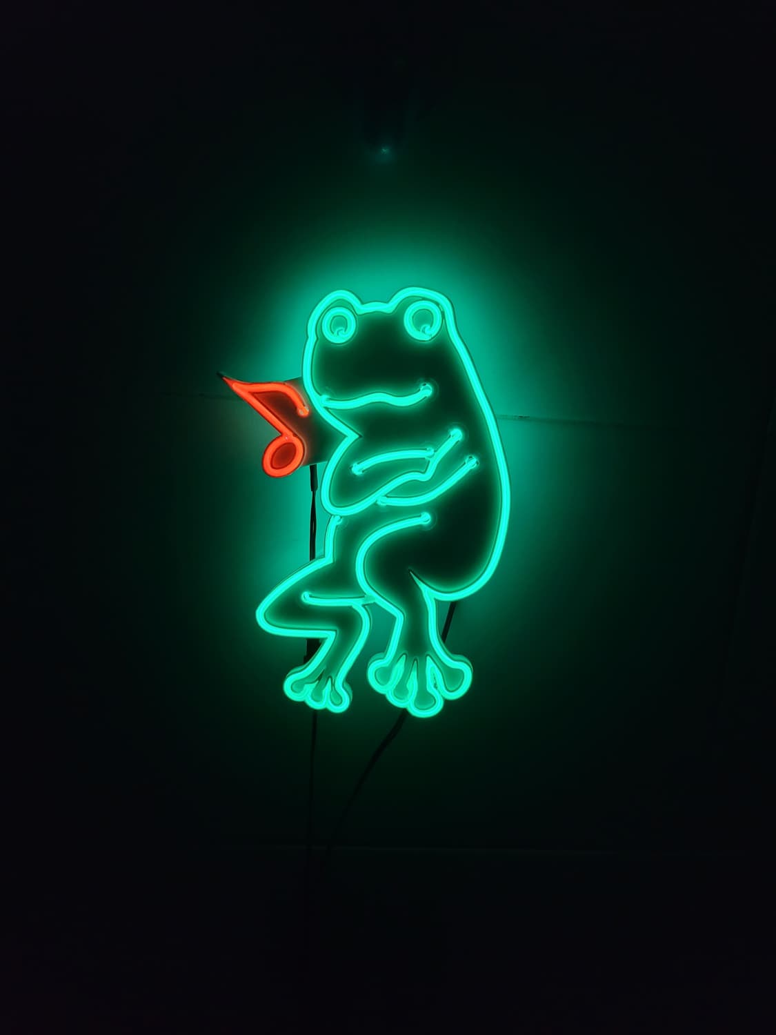 네온사인 개구리 뮤직 led 램프 조명 무드등 상품이미지3