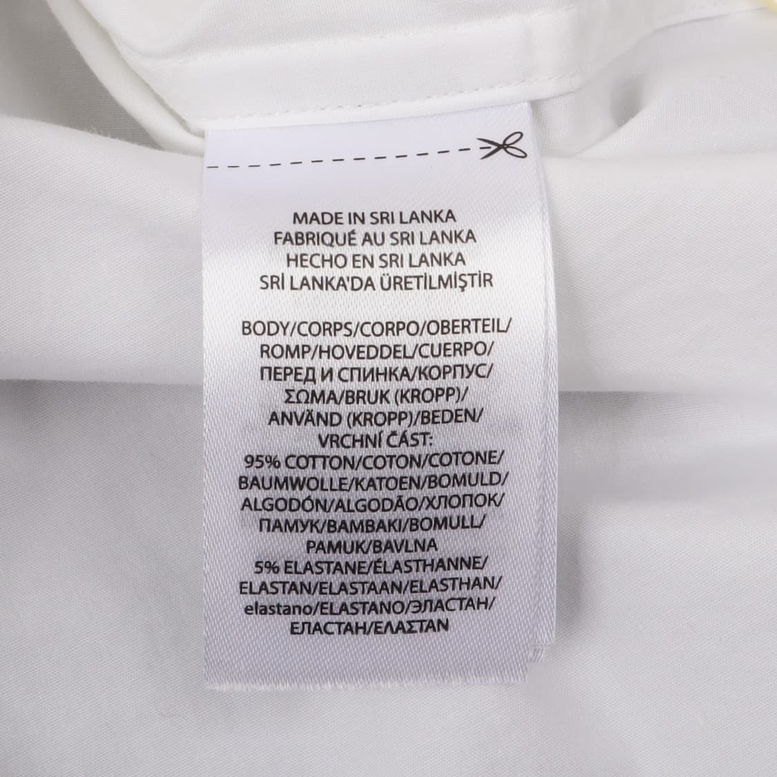 폴로 랄프로렌 우먼스 화이트 코튼 클래식핏 셔츠 상품이미지9