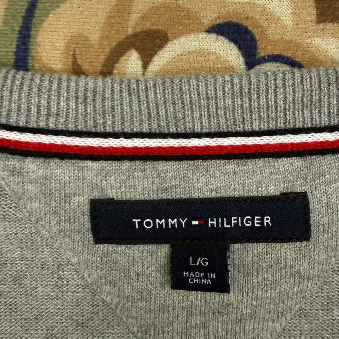 (L)타미힐피거 Tommyhilfiger 코튼 니트(그레이) 상품이미지2
