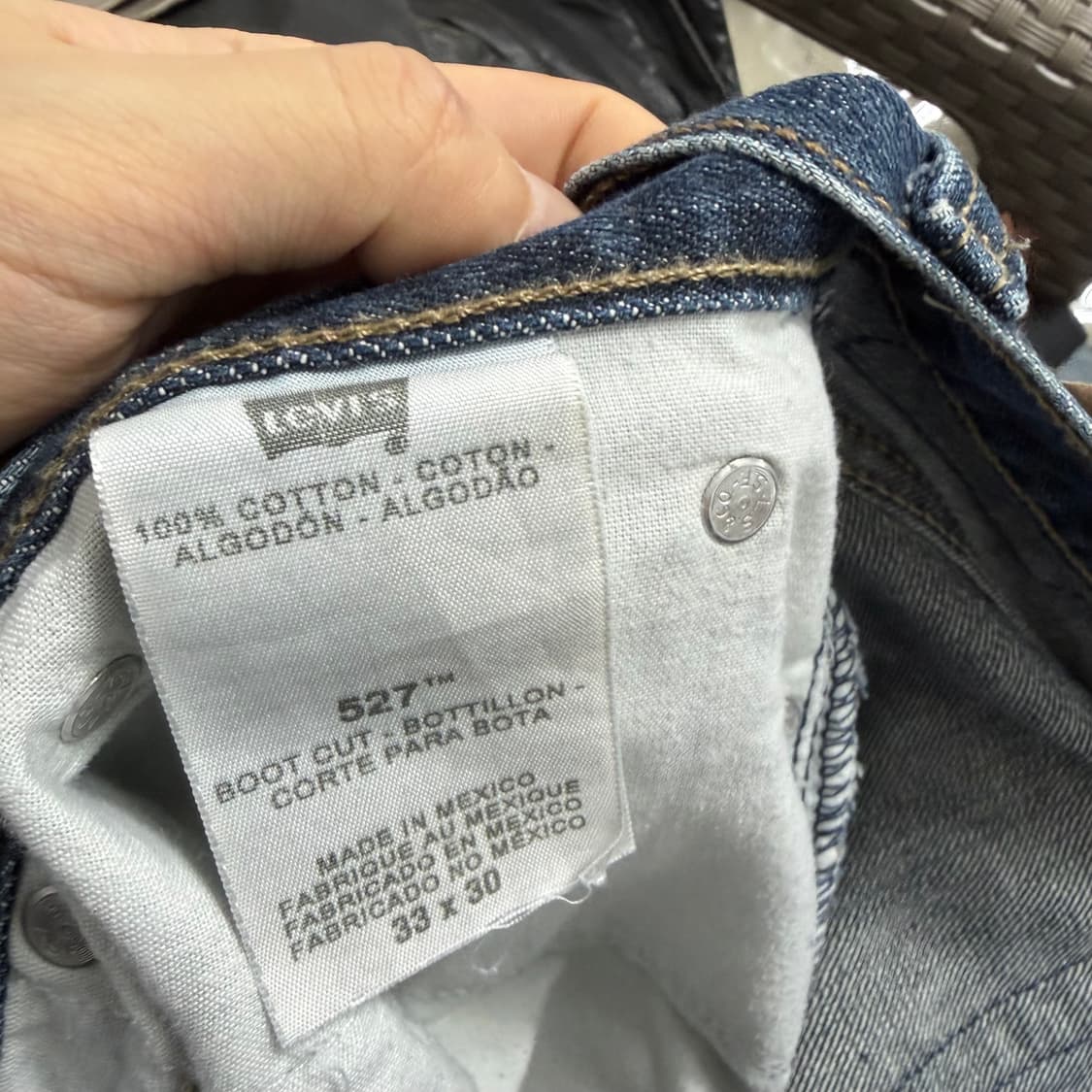 리바이스 부츠컷 데님 팬츠 상품이미지9