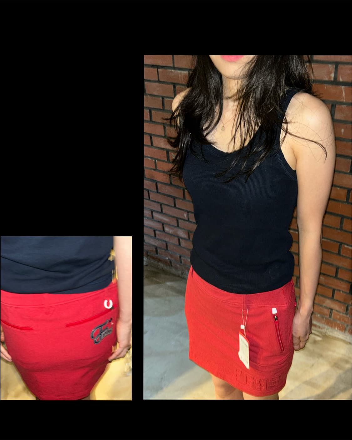 Phantom Project_ Red short skirt🍒 상품이미지3