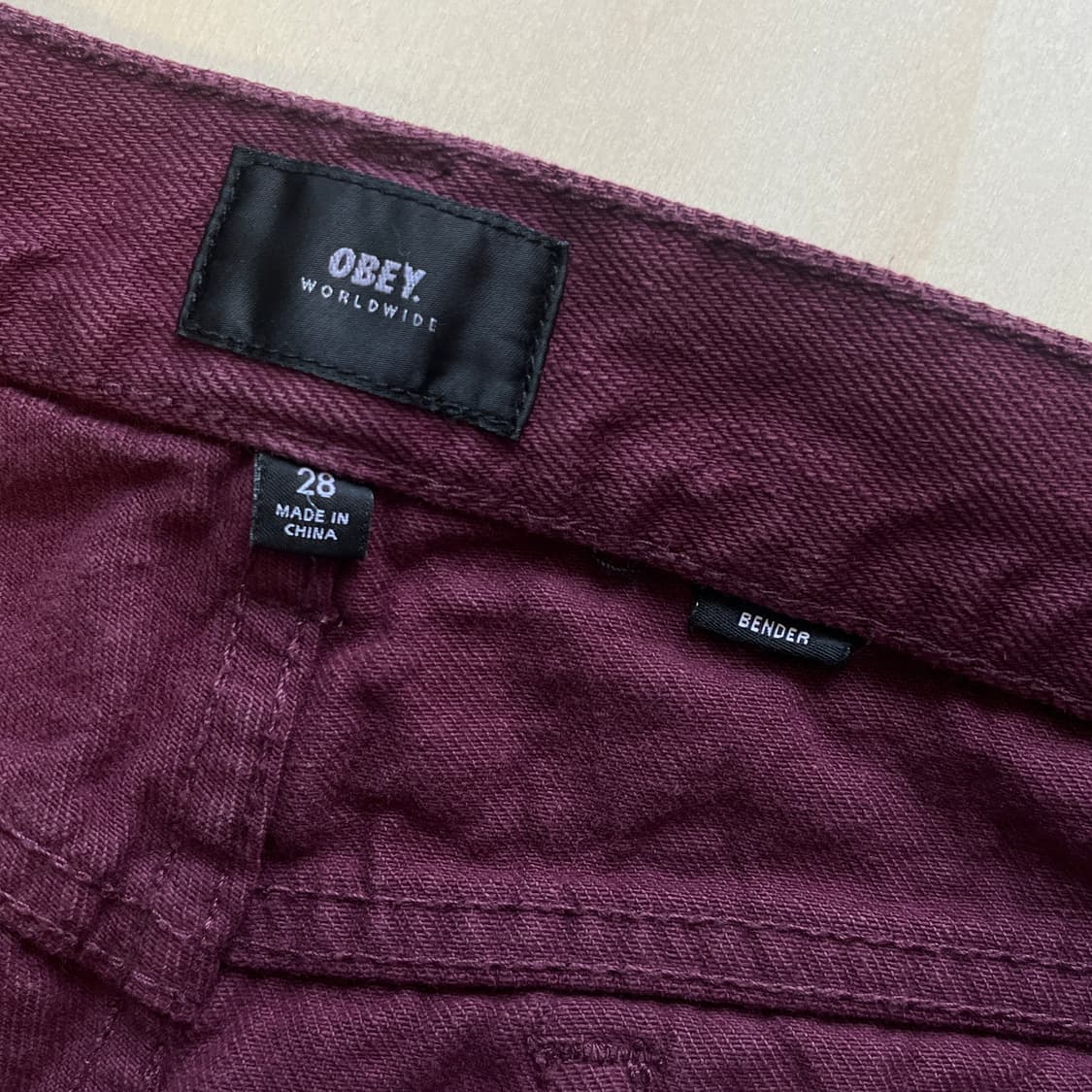 Obey Bender Denim Pants (~28) 상품이미지9