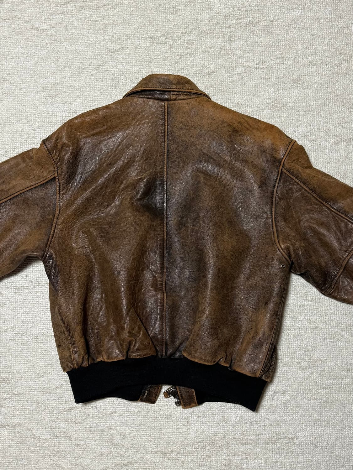 아비렉스 Avirex type a-2 leather jacket 상품이미지4