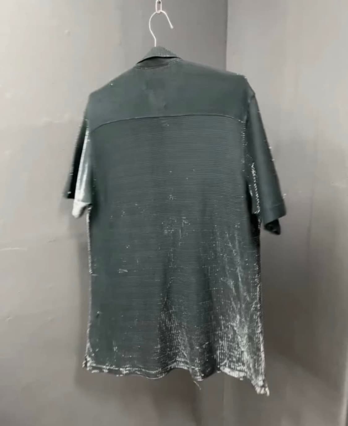 Primo ciro citterio 메탈릭 하프 셔츠 상품이미지8