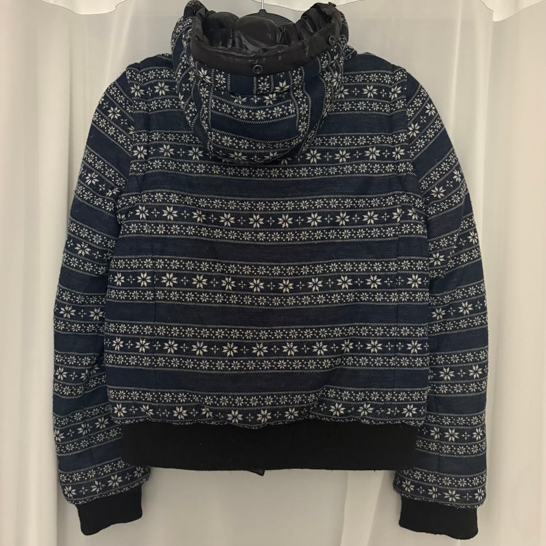 빈티지 리버시블 패턴 패딩 상품이미지2