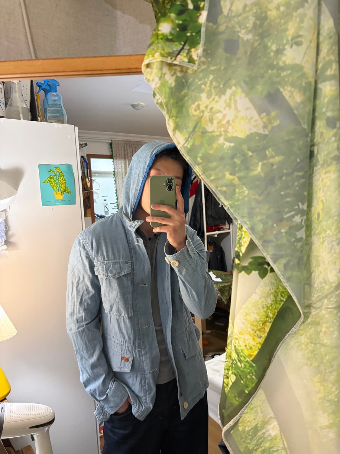 M) 리바이스 데님 후드 자켓 M-51 상품이미지3