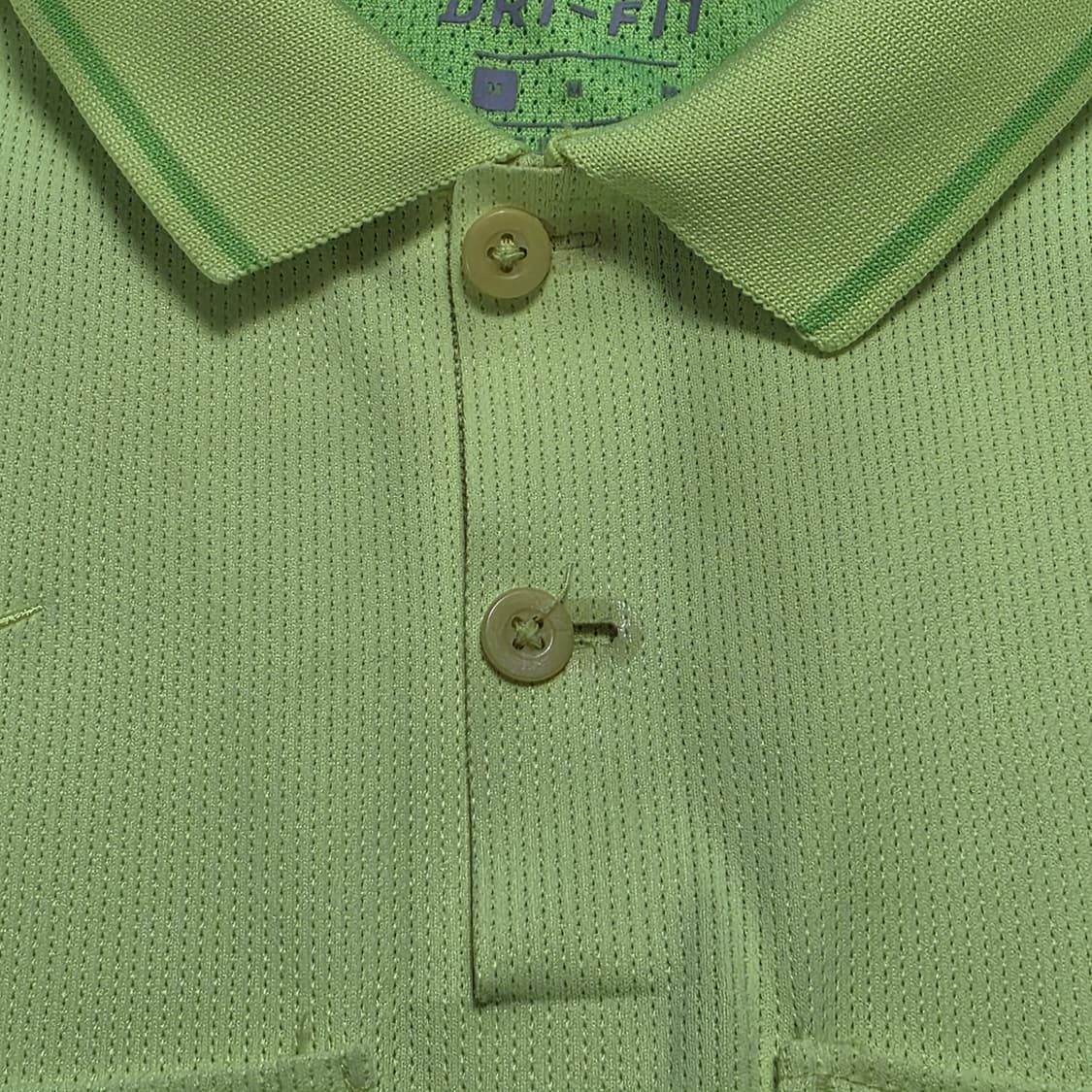 0189 나이키 드라이핏 심판 유니폼 긴팔 M 형광 옐로우 KFA 레프리 상품이미지7