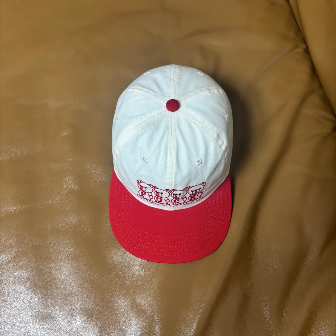 Hysteric Glamour 히스테릭글래머 퍼킹 베어 6패널 볼캡 모자 상품이미지5