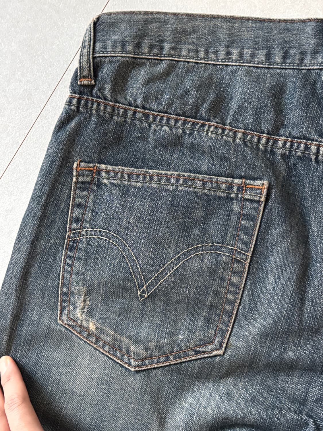 더티 페이드 끝판왕 / Levi’s 569 / 34x32 상품이미지10