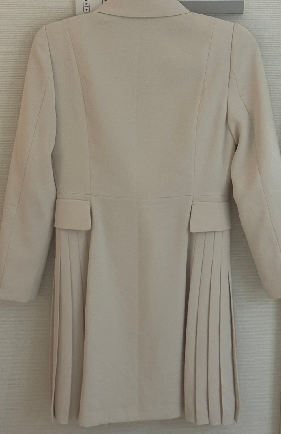 온앤온 여성용 사이드 플리츠 더블 버튼 원피스 상품이미지2