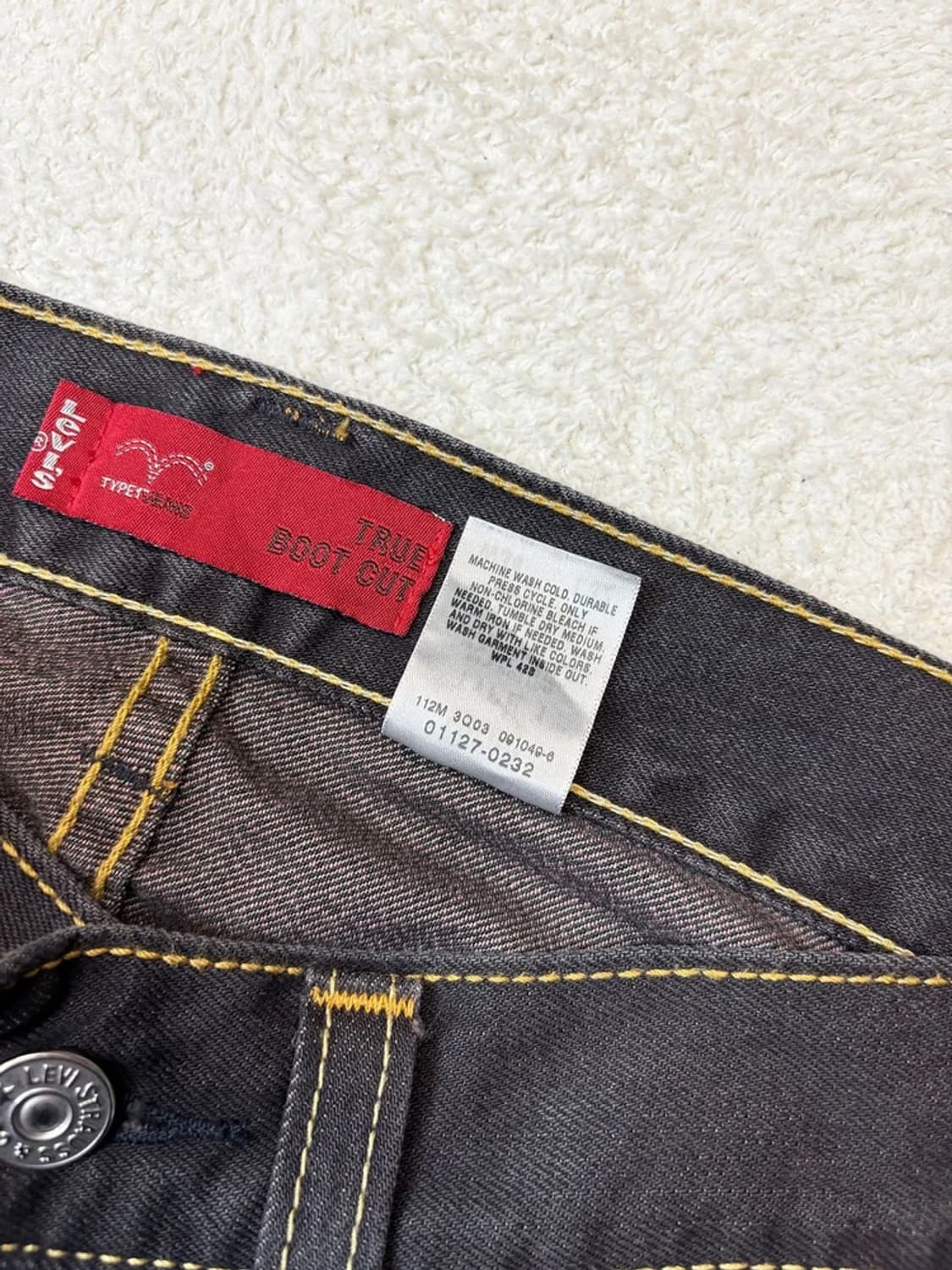 리바이스 00's 타입 1 트루 부츠컷 데님 팬츠 PN6429 상품이미지9