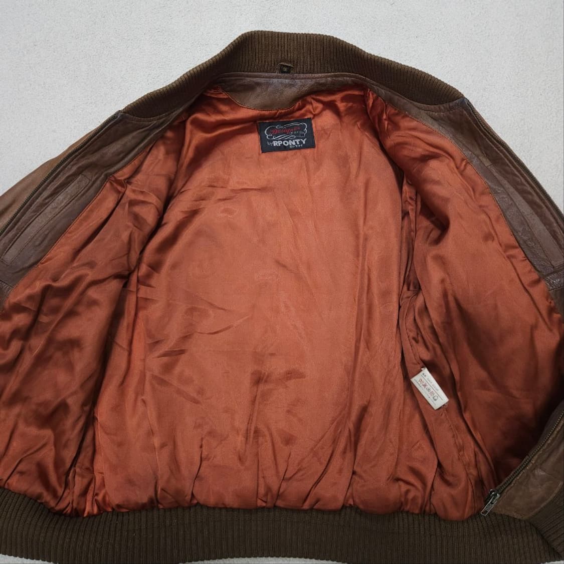 90s 양가죽 봄버 자켓 상품이미지4