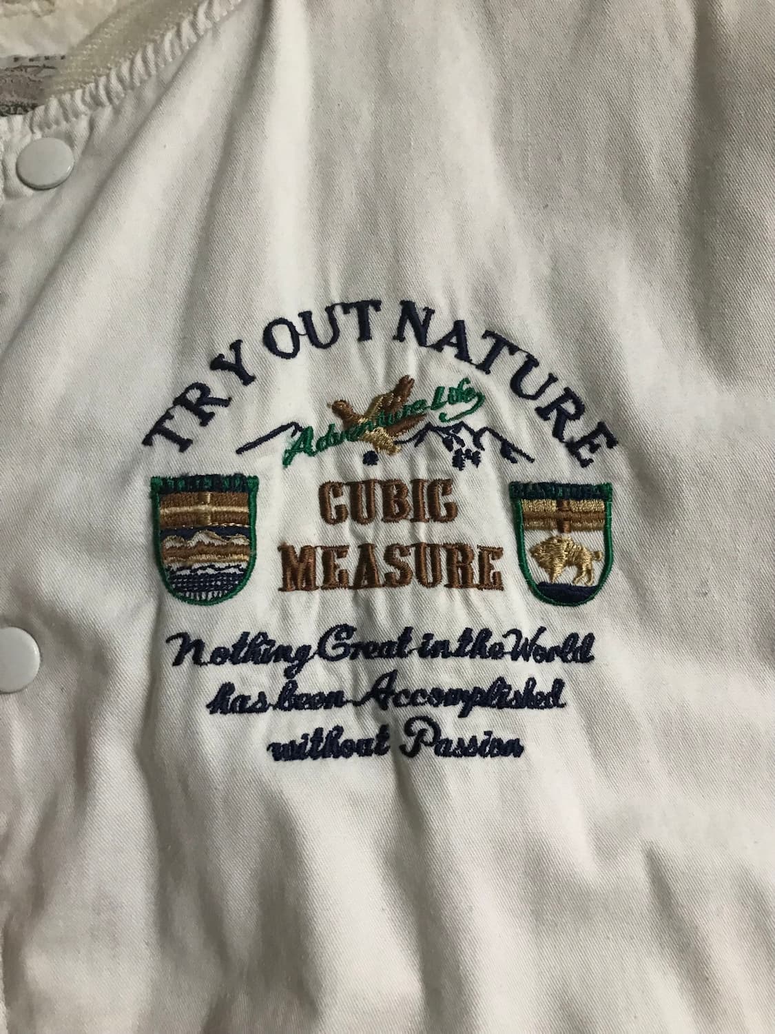 자수디테일 ma-1자켓 상품이미지1