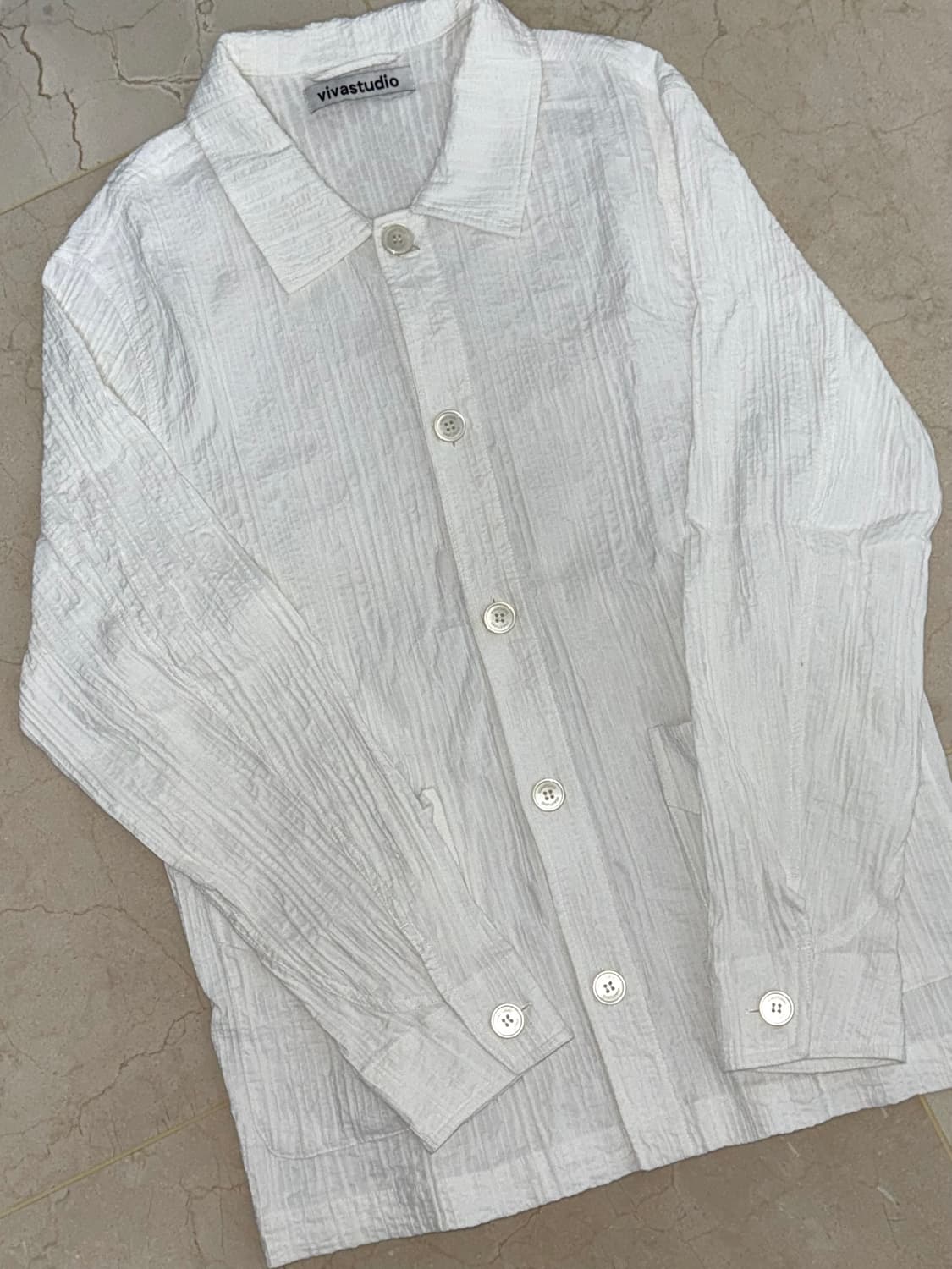 비바스튜디오 셔츠 NATURAL SHIRTS JACKET L 상품이미지1