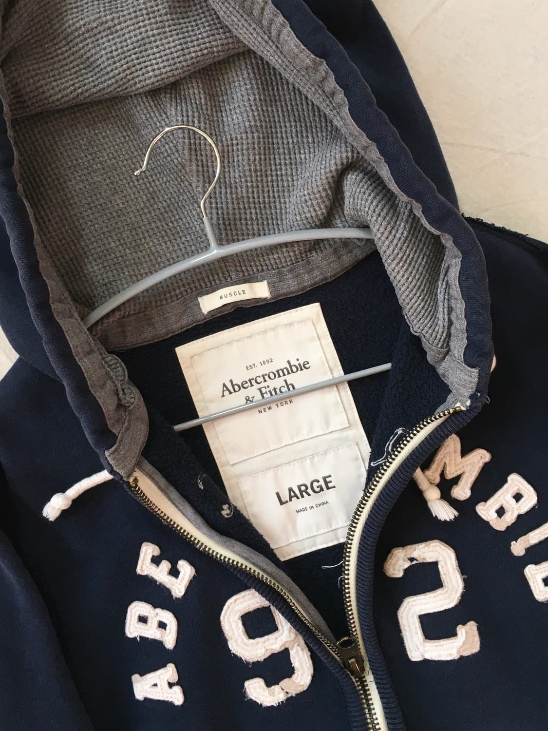 아베크롬비 스펠 헤비 후드집업 상품이미지4