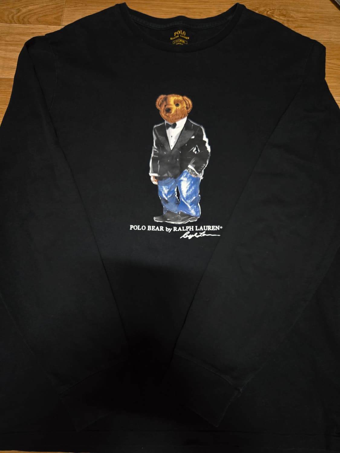 폴로랄프로렌 정장 폴로베어 블랙 롱 슬리브 상품이미지3