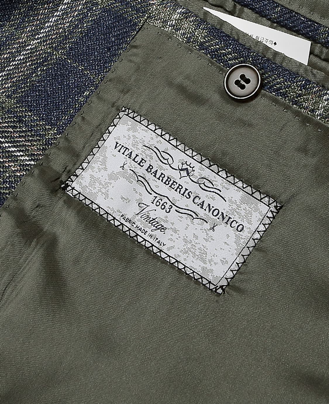 맨온더분 [Man On The Boon] 까노니코 클래식 체크 스포츠자켓 상품이미지5