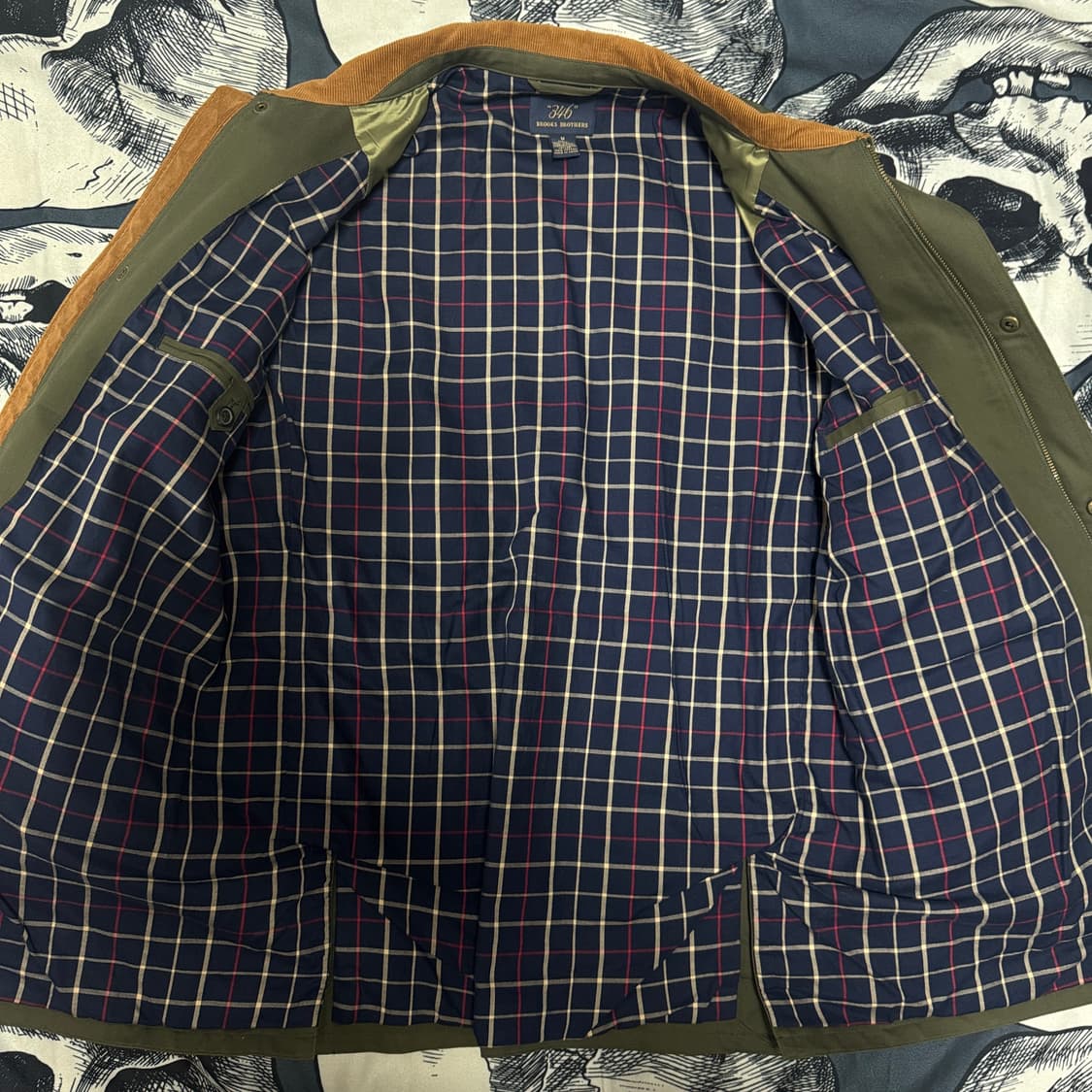브룩스브라더스 바버자켓 M사이즈  상품이미지3