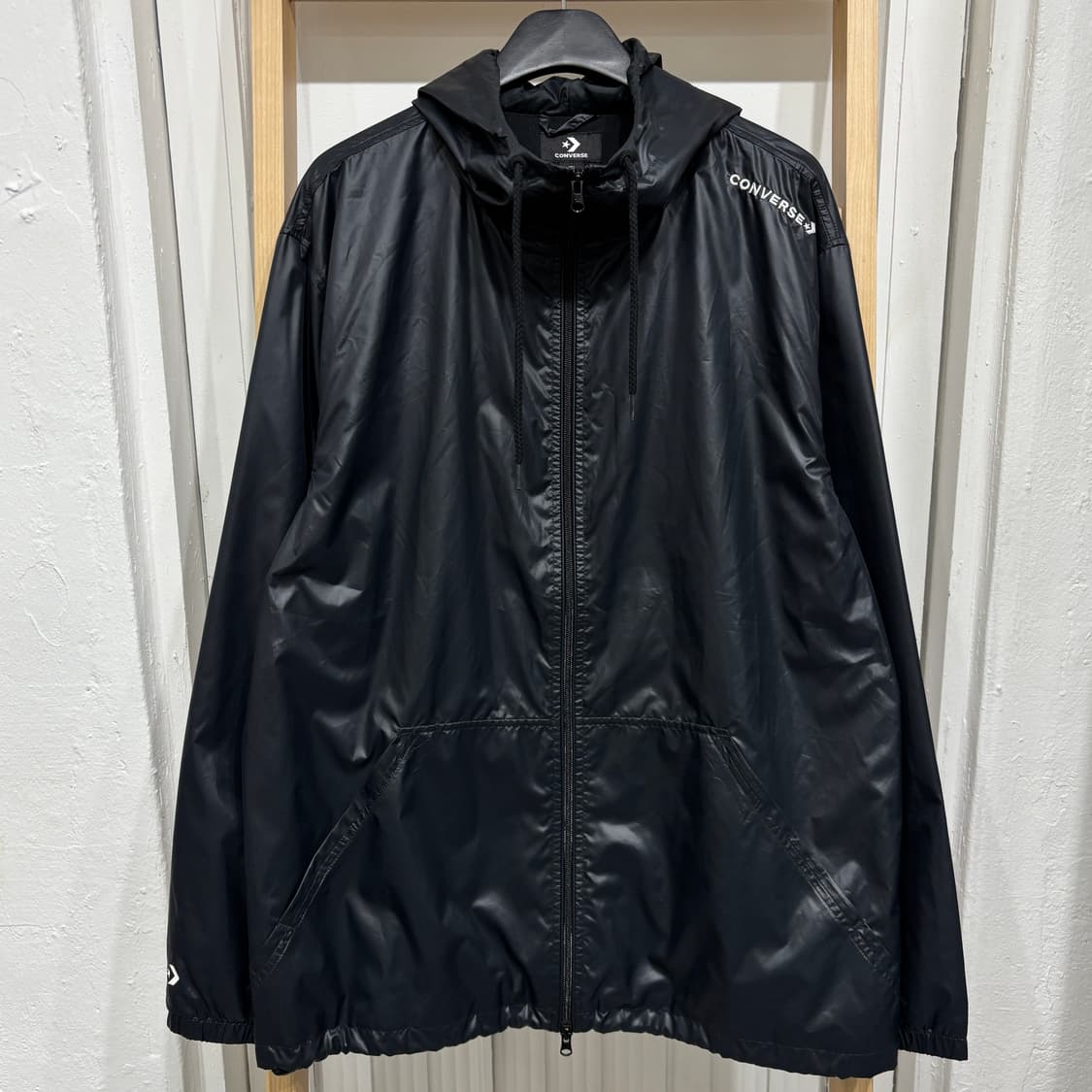 컨버스 빅로고 후디 바람막이 상품이미지3