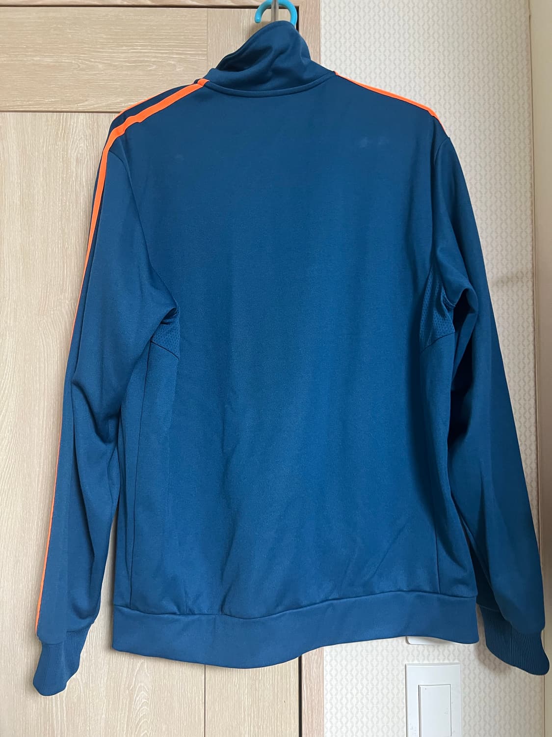 아디다스 블루 오렌지 져지 트랙탑 상품이미지2