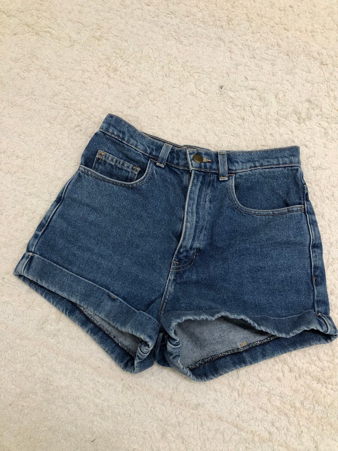 아메리칸어페럴 숏팬츠 진청 상품이미지2