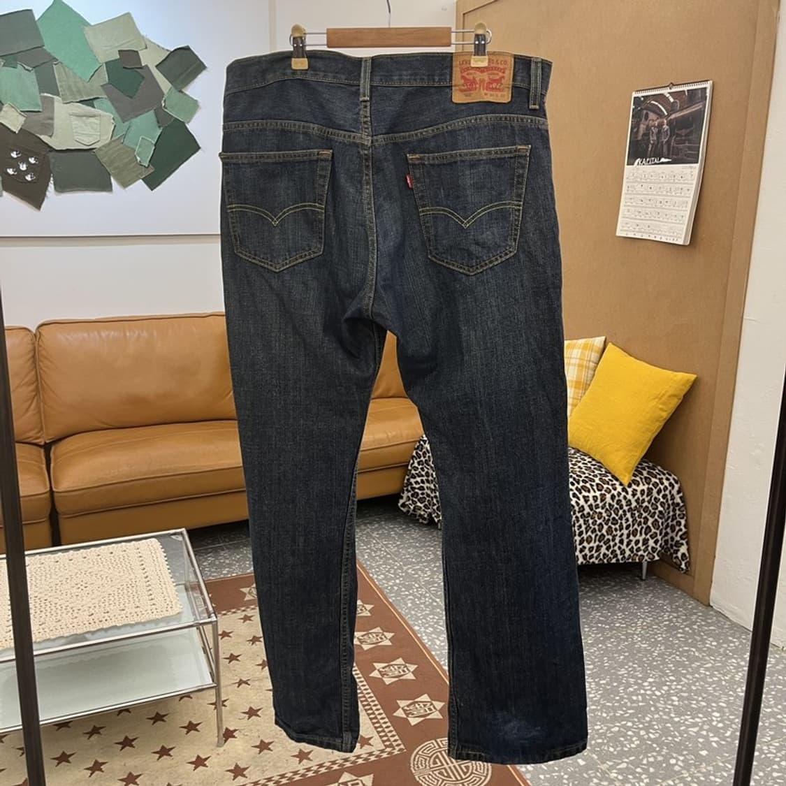 리바이스 569 올드스쿨 캐주얼 빈티지 데님팬츠 34인치 C10436 상품이미지4