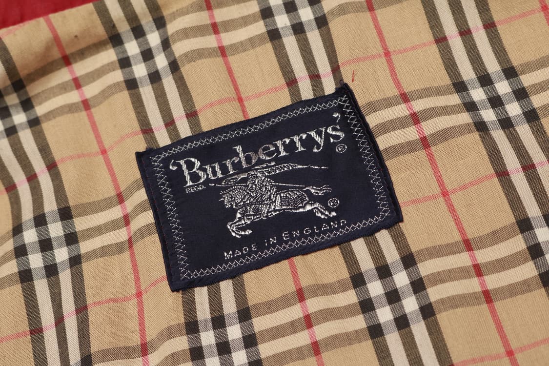 [L] 90's 버버리 코튼 블루종 자켓 상품이미지5