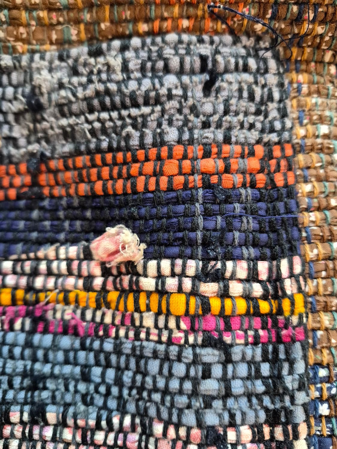 빈티지 패브릭 크로스백 숄더백 상품이미지5