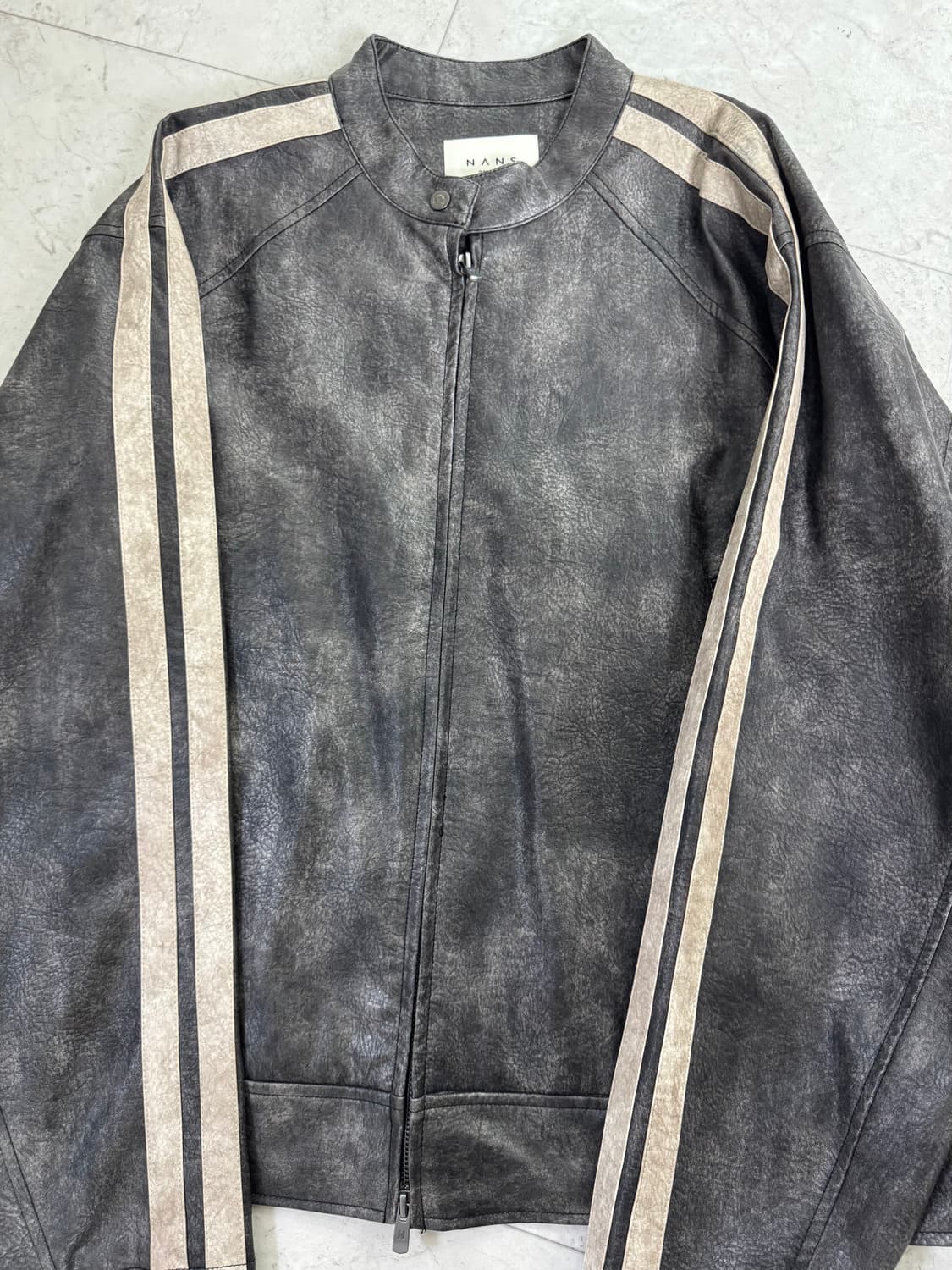 NANS 레더 자켓 M 상품이미지1