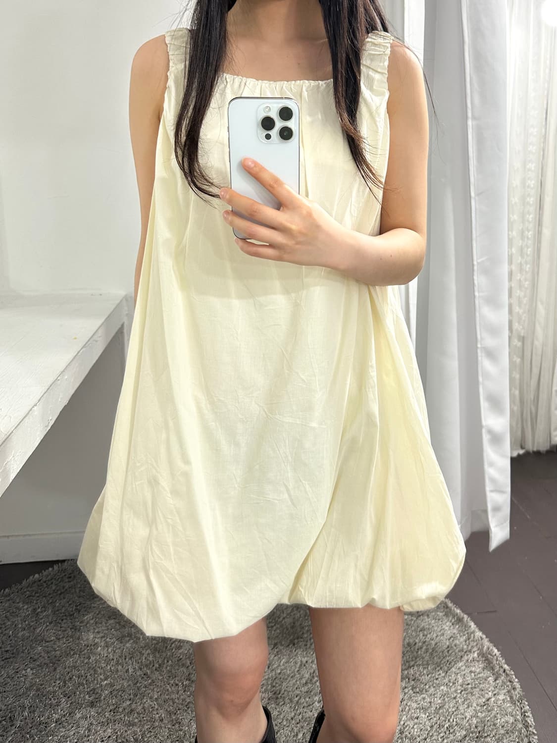 amomento puff mini dress 상품이미지3
