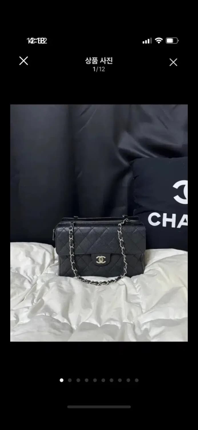정품 샤넬 캐비어 숄더백 상품이미지1