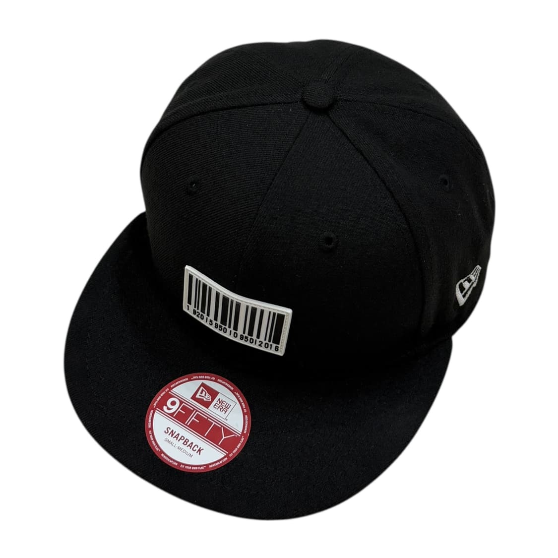 뉴에라 빈티지 바코드 스냅백 모자 블랙 S-M 상품이미지2