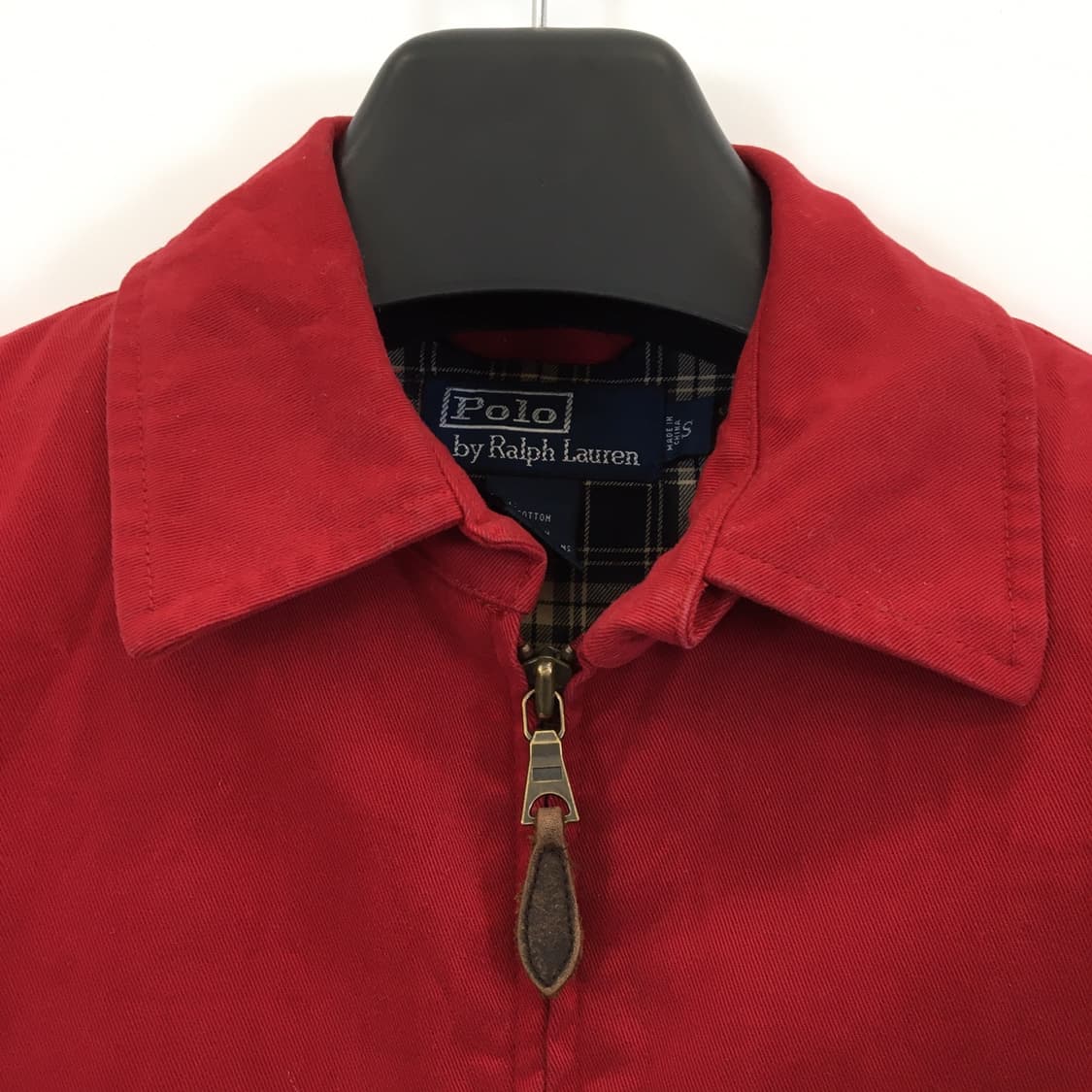 폴로 랄프로렌 코튼 스윙톱 블루종 S 90-95 딥레드  상품이미지5