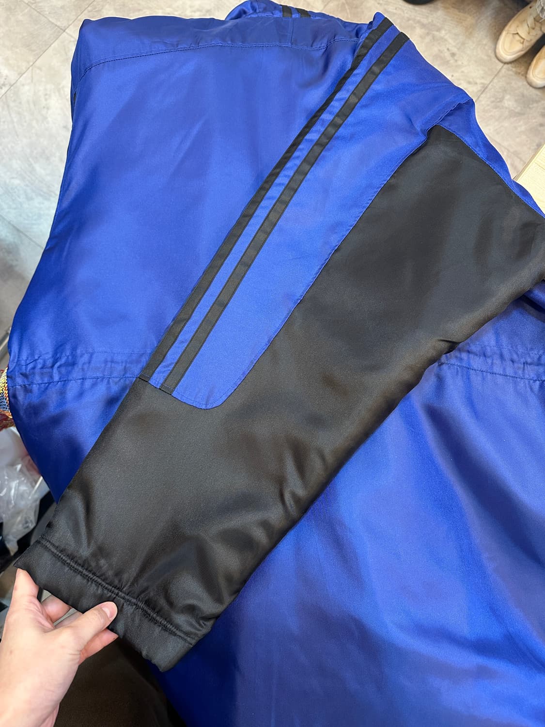 95)키카 스포츠 빈티지 플레이어 벤치 점퍼 돕바 블루  상품이미지10