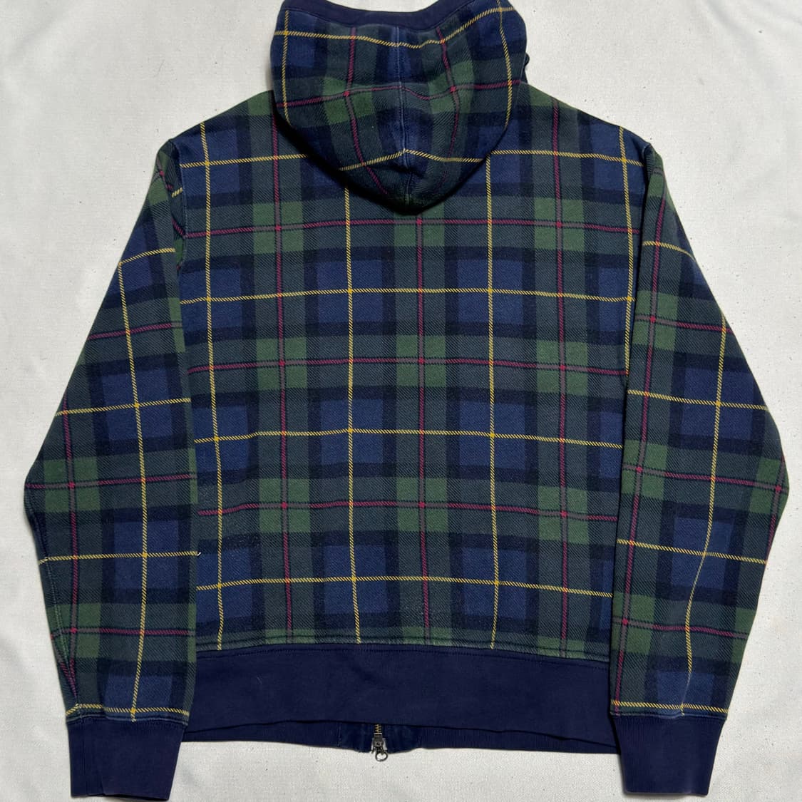 🫶🏻폴로 랄프 로렌 빅포니 Mercer club 체크무늬 후드집업 상품이미지3