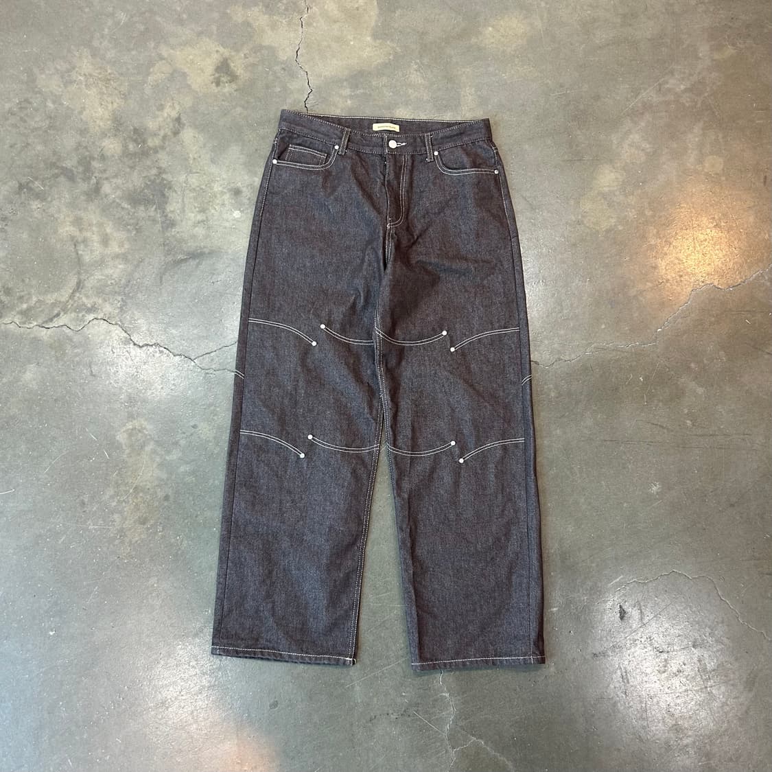 마틴플랜 브라운 디테일 팬츠 상품이미지1