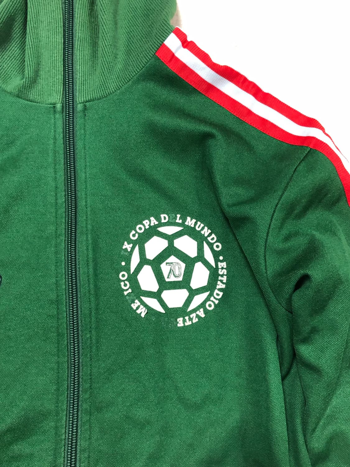 빈티지 아디다스 멕시코 그린 져지 상품이미지8