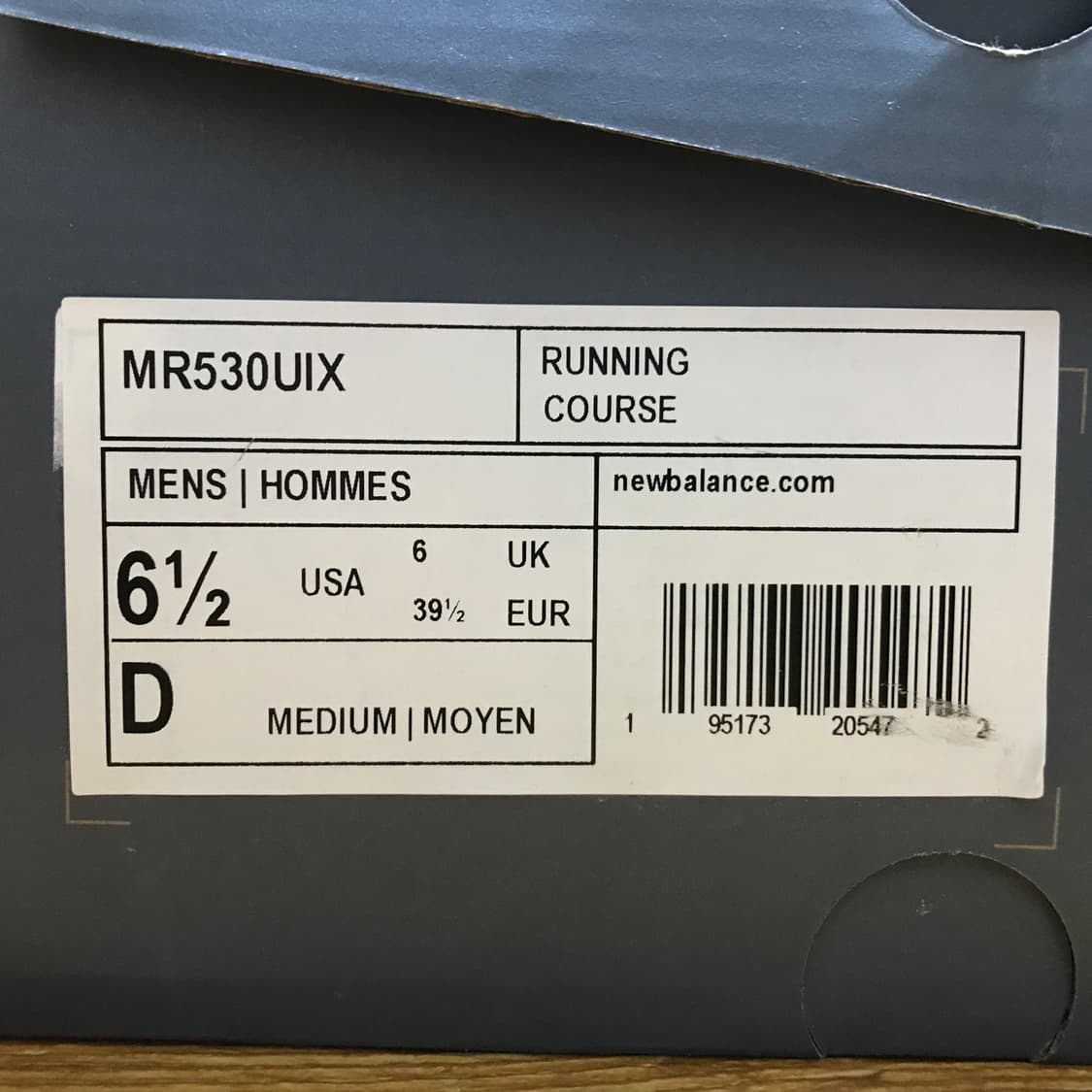 뉴발란스 530 uix 흰빨 245 새상품 상품이미지3