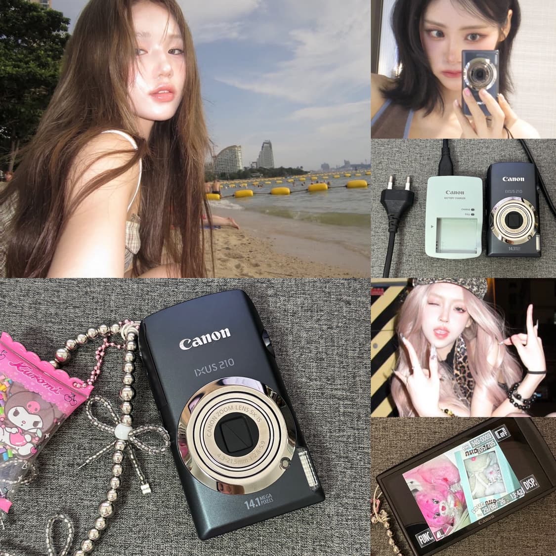 국내정발 민트급! 키키 유림 인물디카📹 캐논 ixus 익서스210 상품이미지1