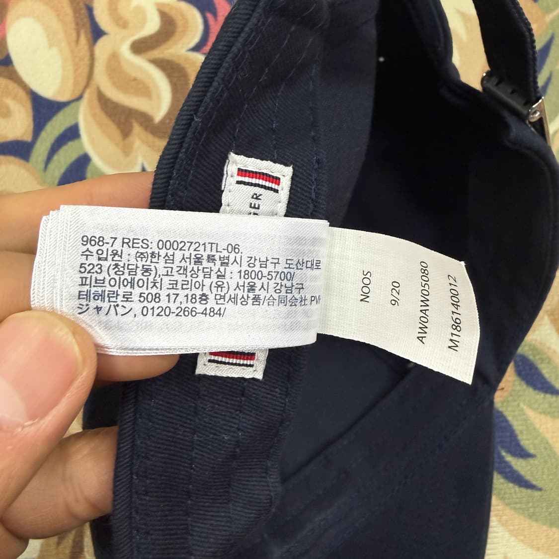 타미힐피거 스몰로고 볼캡(네이비) 상품이미지7