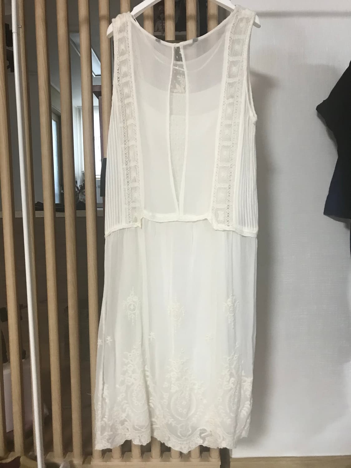ZARA 자수 시스루 원피스 상품이미지2