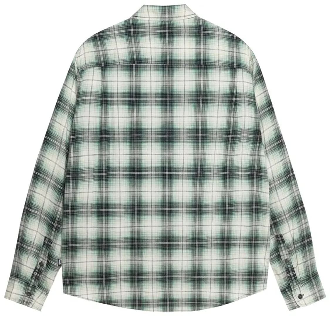 Stussy Printed Plaid Matthew Shirt Green 상품이미지2