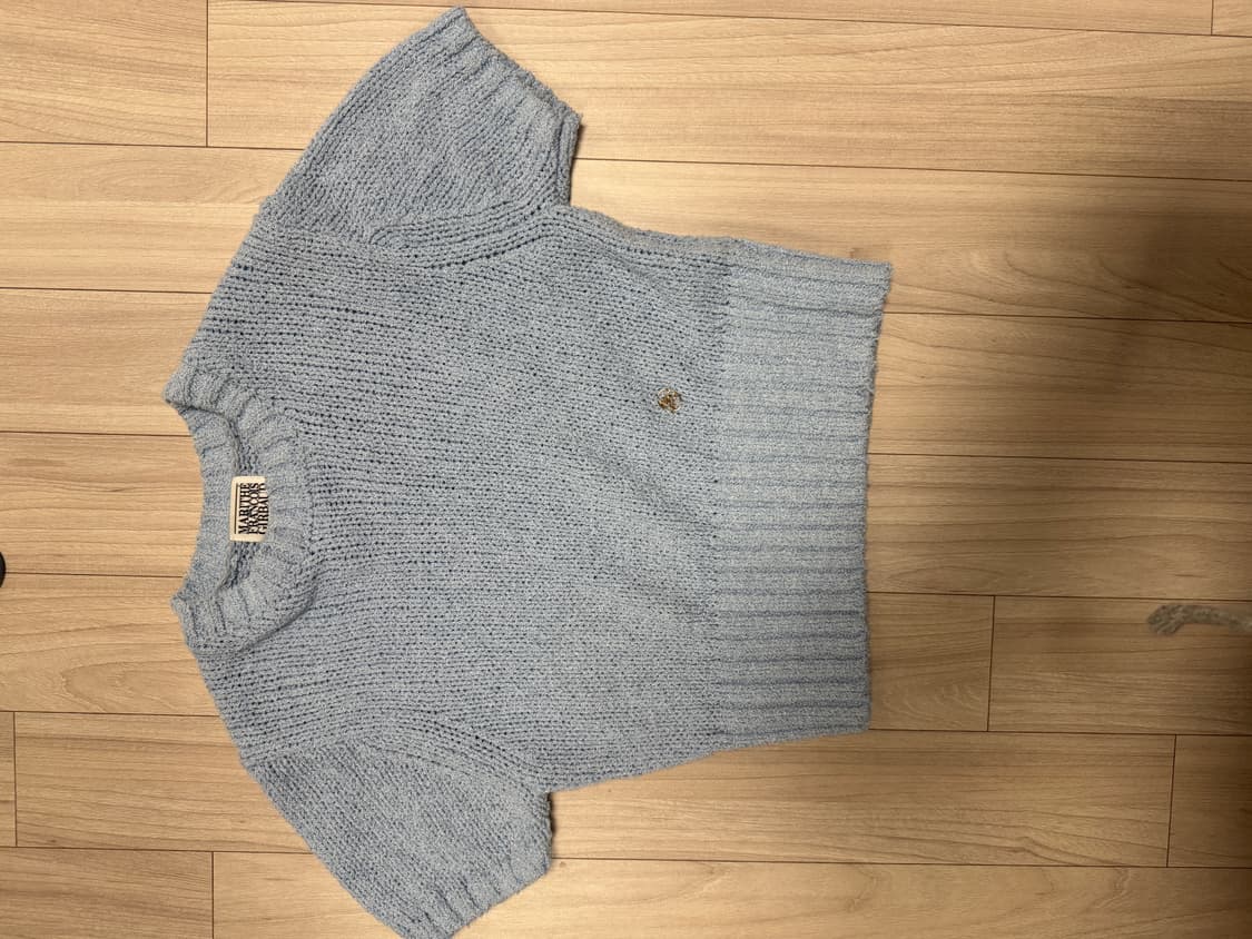 마리떼 부클니트 블루 상품이미지5