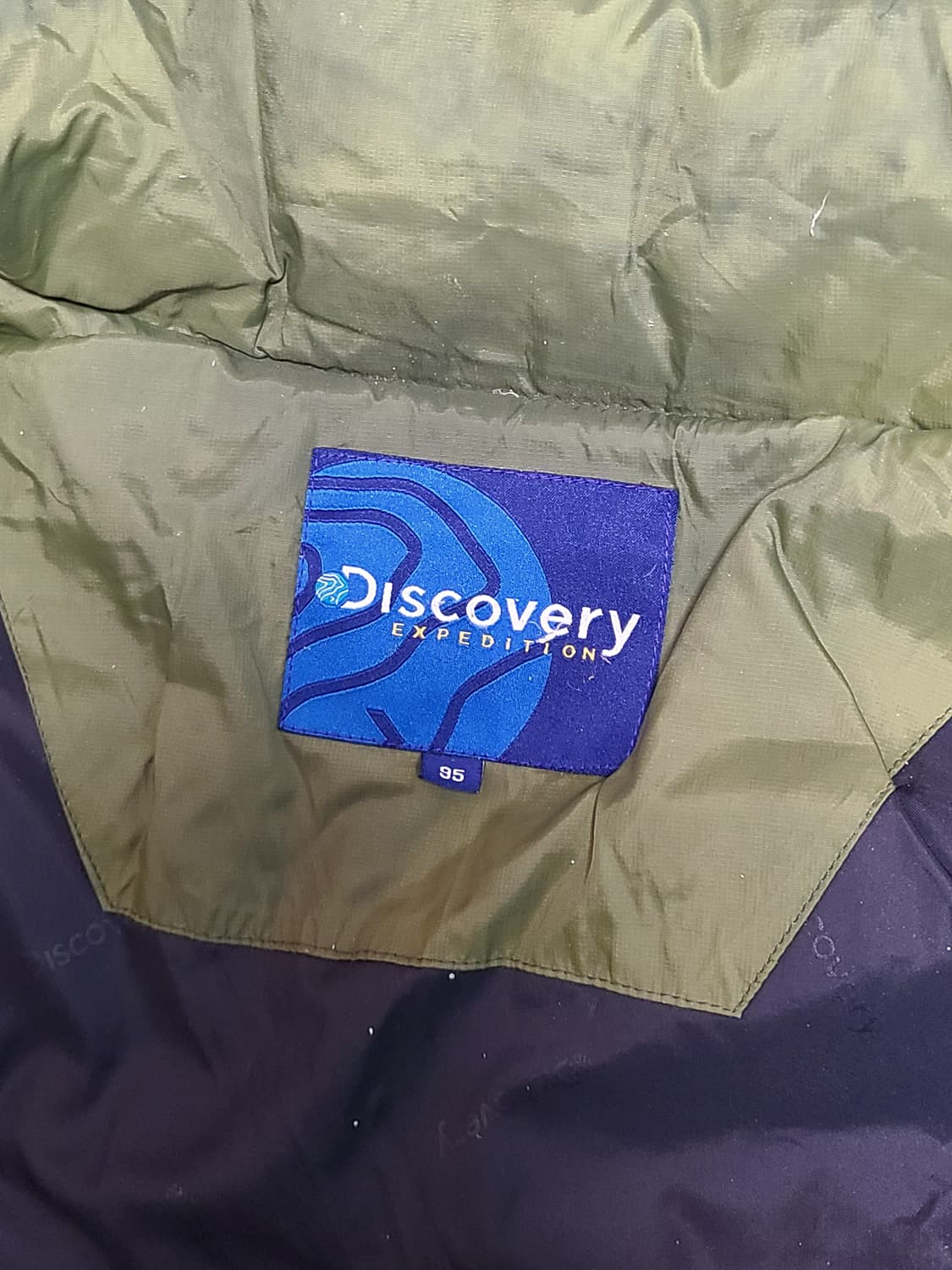 디스커버리 남녀 오리털 포켓 패딩 95  M 상품이미지6