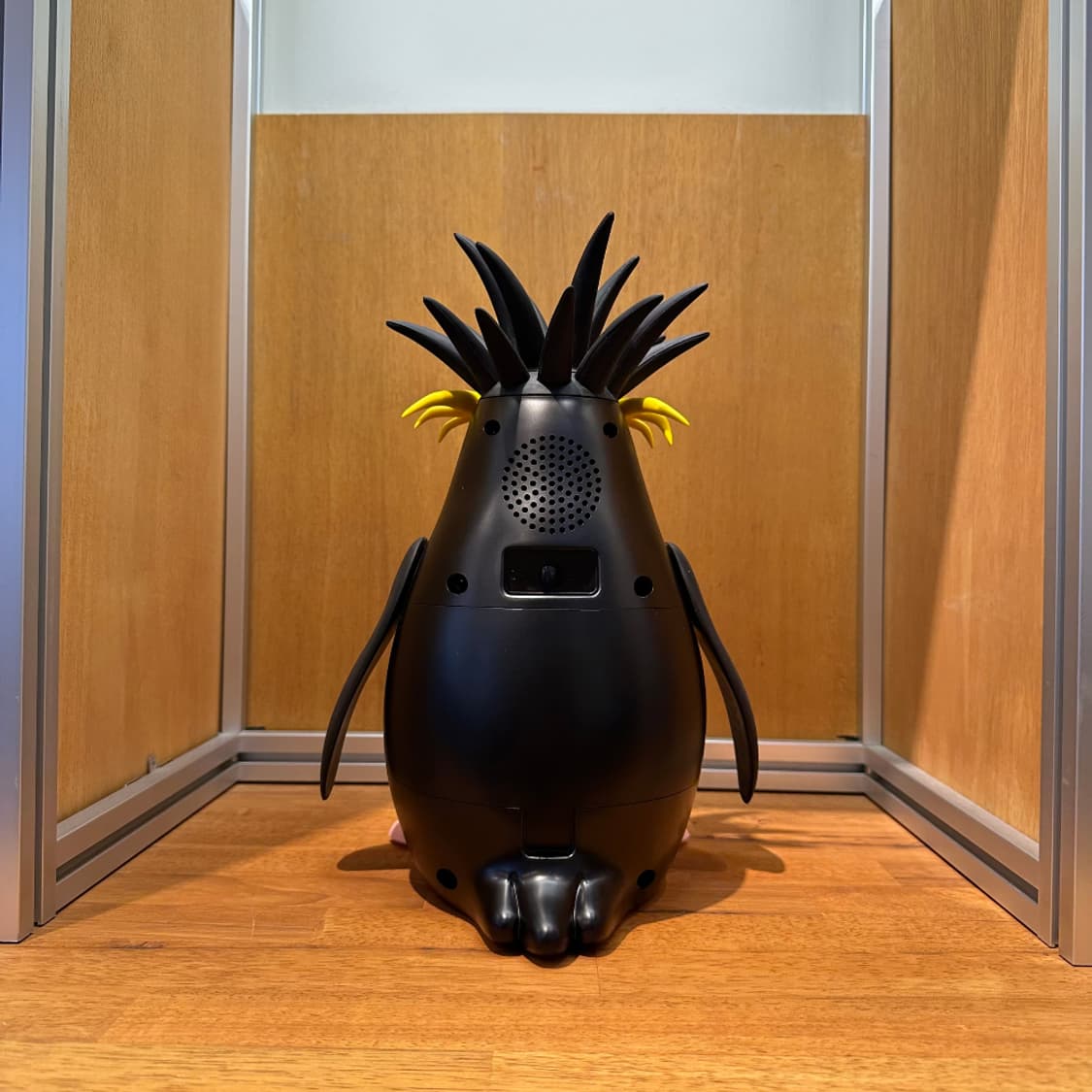 RHYTHM IWATOBI PENGUIN TABLE CLOCK 大 상품이미지3